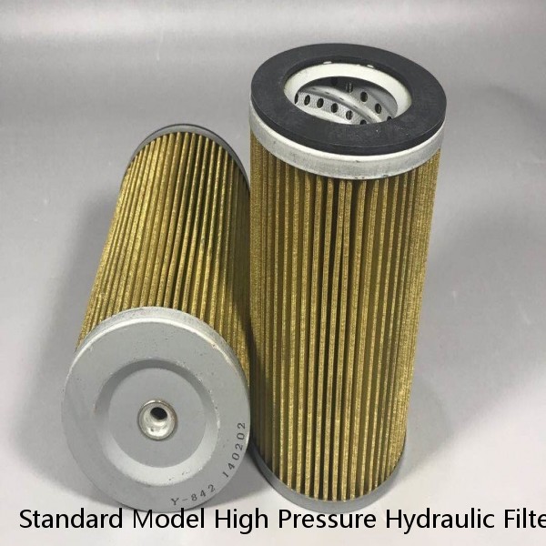 Standard Model High Pressure Hydraulic Filter Stainless Steel Mesh Cartridge Structure