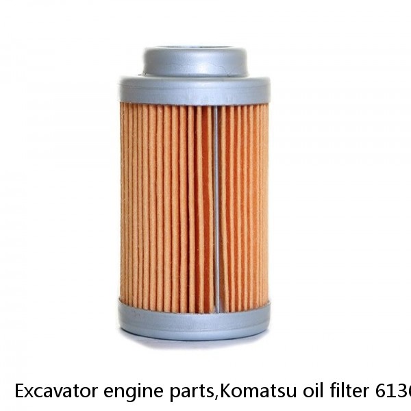 Excavator engine parts,Komatsu oil filter 6136-51-5120 KS192-6N for 6D105 6D108 excavator parts
