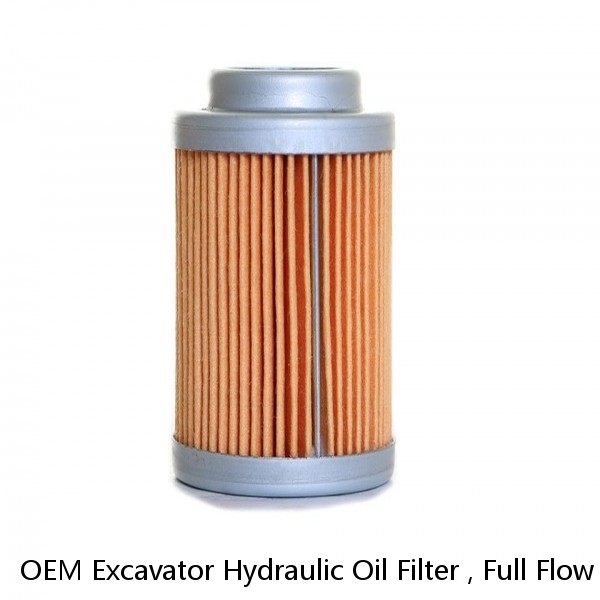 OEM Excavator Hydraulic Oil Filter , Full Flow Filter P550086 VA32G4001100 For SK130-8 SK140-8