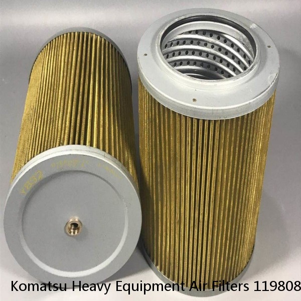 Komatsu Heavy Equipment Air Filters 119808-12520 AF25551 P822543 For PC20 30 40 50